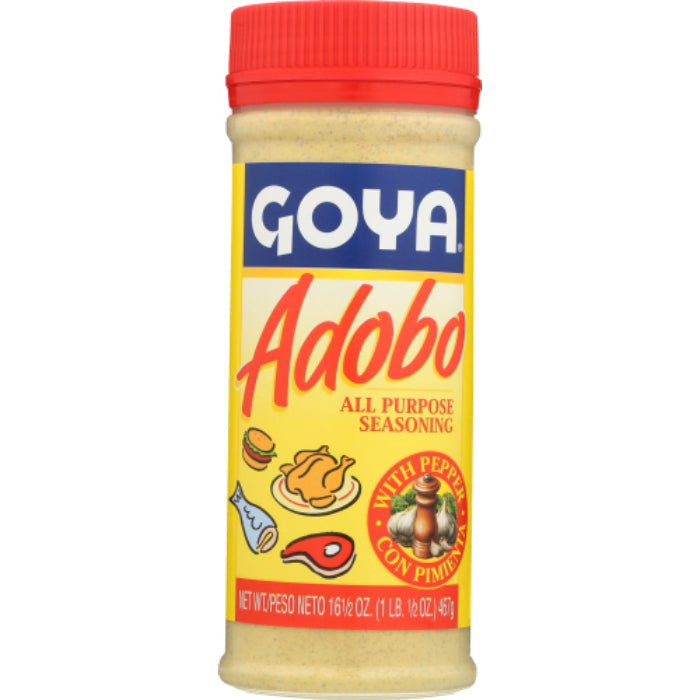 Goya Gewürz Adobo mit Pfeffer, 16.5 Oz (Packung mit 24)