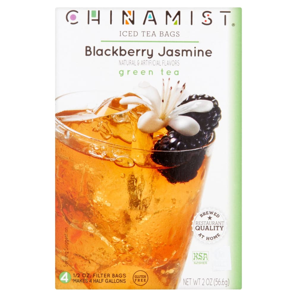 China Mist – Brombeere Jasmine Grüner Eistee, 2 oz