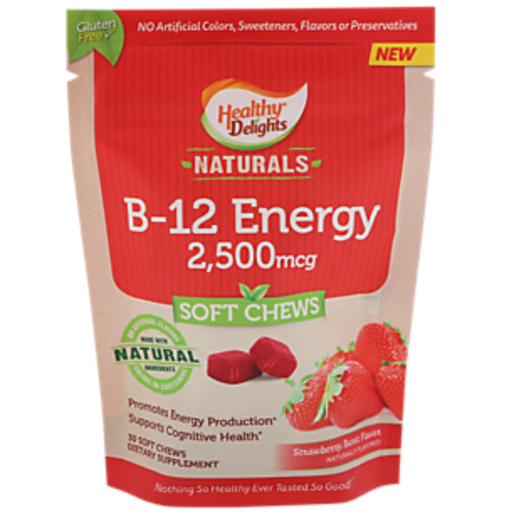 Gesunde Freuden B-12 Energie 2.500 MCG weich Chews