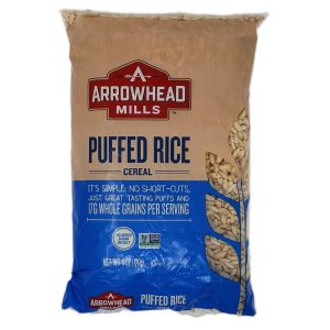 Arrowhead Mills gepuffter Reis mit niedrigem Natriumgehalt