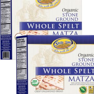 Shibolim Spelt Matza, Bio Dinkelmatzo, 10,5 oz (Packung mit 2)