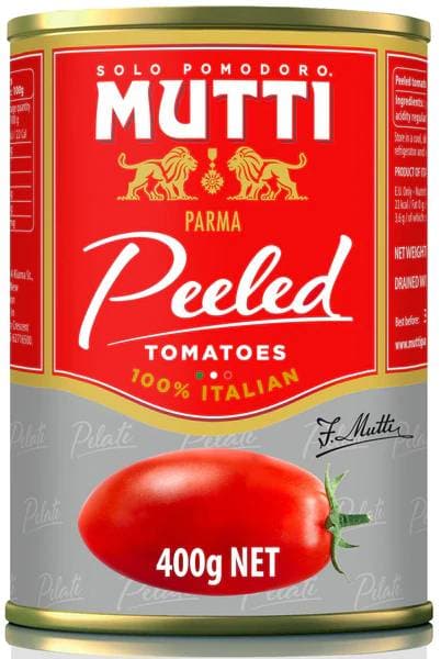 Mutti Peeled Tomatoes – Authentischer italienischer Geschmack, keine Konservierungsstoffe