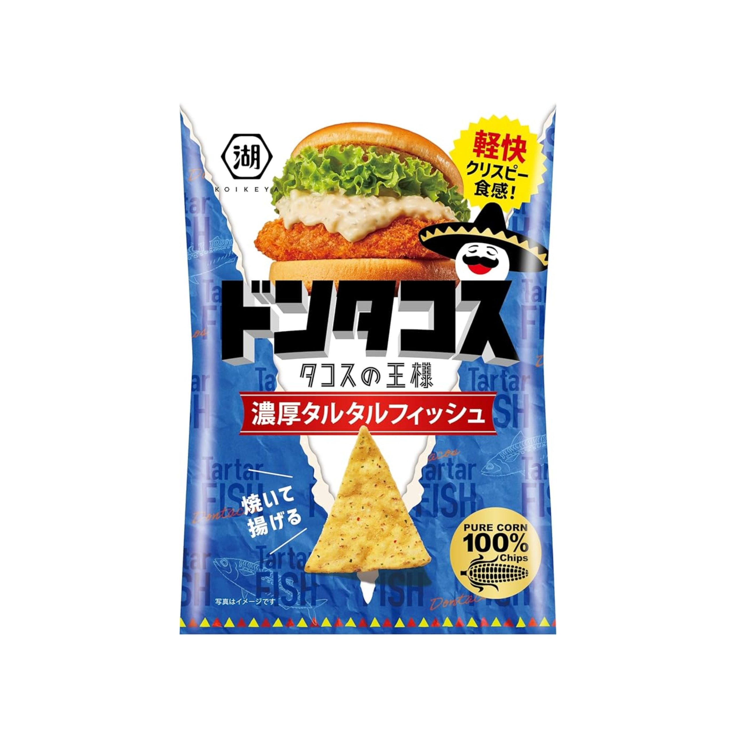 Koikeya Don Tacos Tortilla Chips Fisch Tartar Sauce (Japan)
