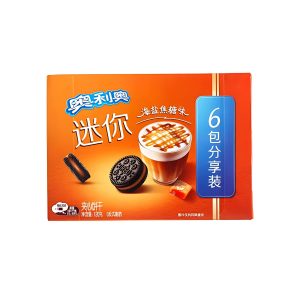 Oreo Mini-Kekse Meersalz Karamell (China)