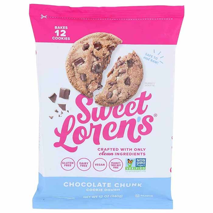 süße Lorenen – Keksteig Schokoladenstück weniger Zucker, süsse Leren – 12oz