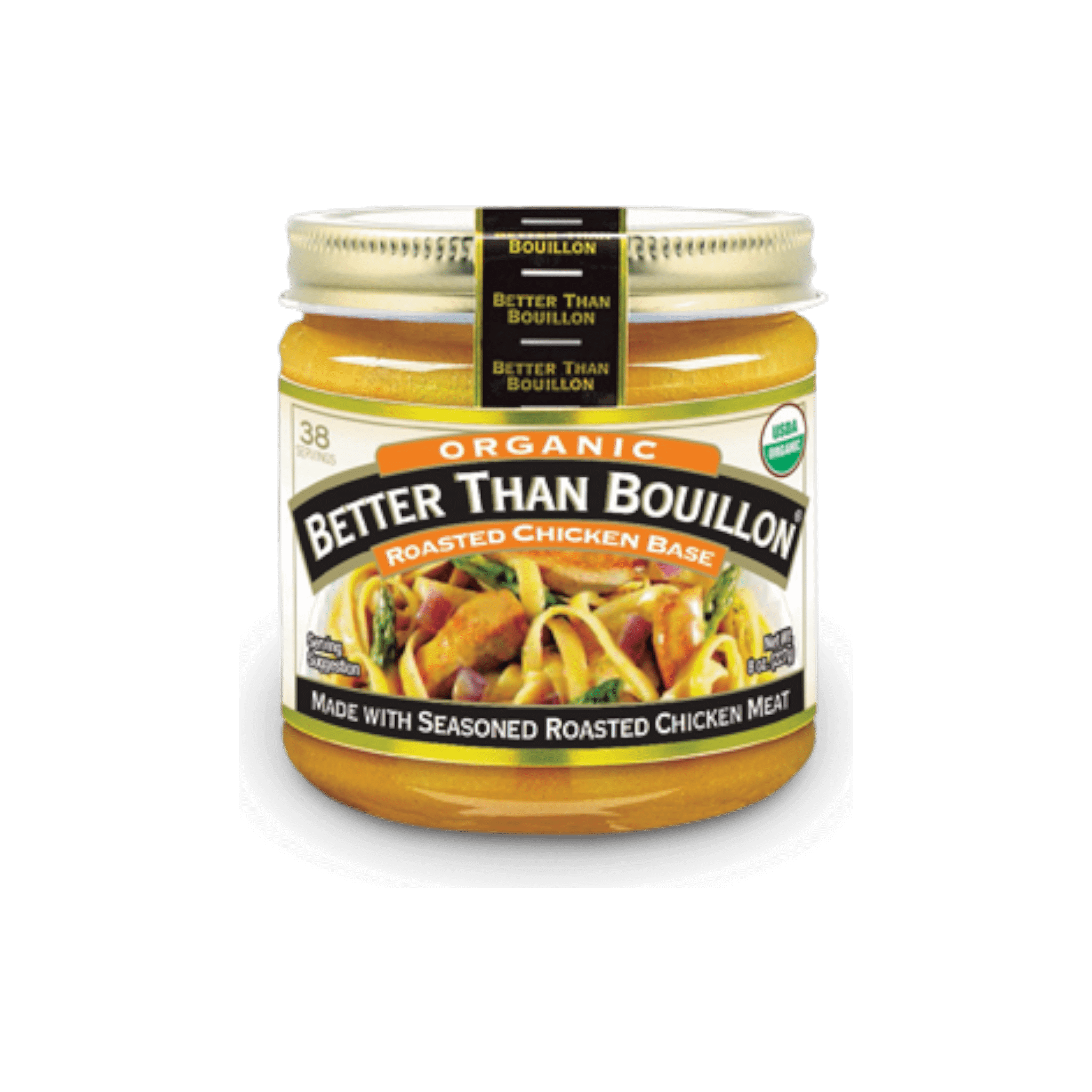 Besser als Bouillon Bio-gebratene Hühnerbasis