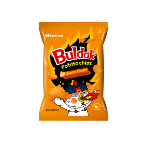Buldak Kartoffelchips – quattro Käse