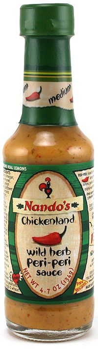 Nando's Wild Herb Peri Peri Chilisauce, 4,7 Unzen