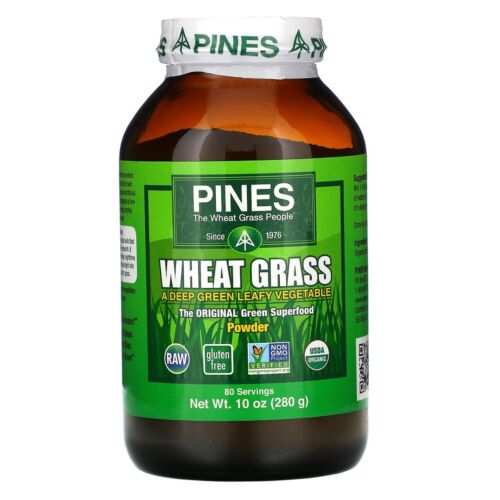 Pines Weizen Gras Weizen Gras Pulver Bio 10 OZ – Packung mit 1
