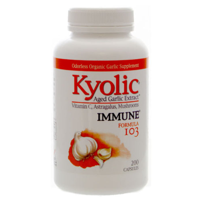 Kyolic Formel 103, 200 Kapseln – Packung mit 1