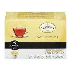 Twinings K-Cup Earl Grauer Tee, 12 Zähler Packung mit 6