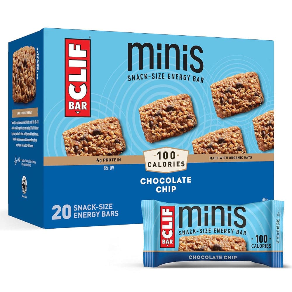 Clif – Energy Bar Minis Schokoladenchip, 20 Riegel