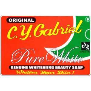 C.Y. Gabriel reines Weiß – echte Schönheitseife – 135 g