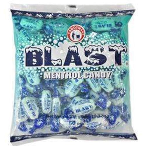 Candyman – Blast – Menthol Süßigkeiten – 235 G