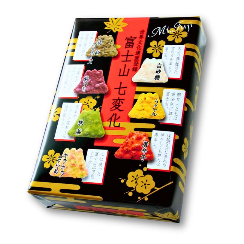 Reis Cracker Lab Mt. Fuji Shichigen Reis Cracker (Box 30 Stück)