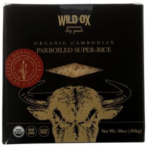 Wild Ox – Bio kambodschanischen Parboiled Super Reis, 30 oz – Packung mit 6