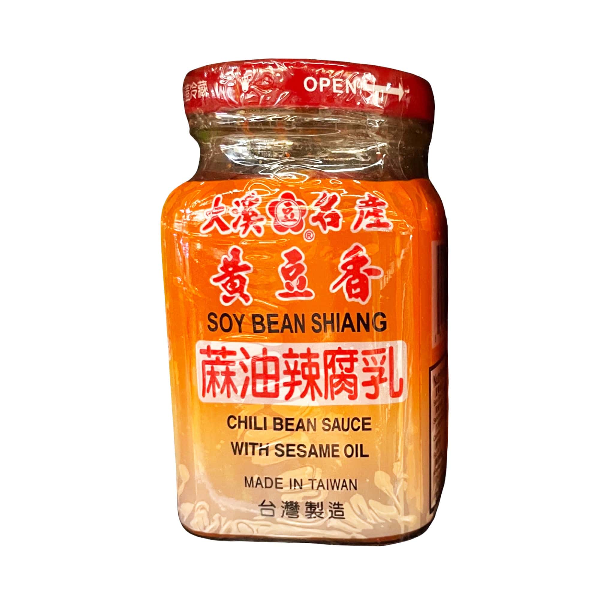 Hwang Ryh Shiang Sojabohnen Shiang Chili Bohnensauce mit Sesamöl