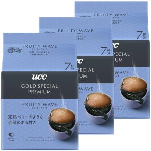UCC Gold SPECIAL Premium Ein Tropfen Kaffee Fruchtige Welle 3 Packungen Japan – Tokyo Sakura Mall