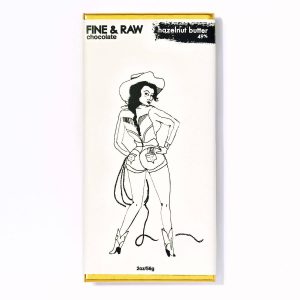 Fine & rohe Haselnussbutter Schokoladenriegel – 10 bar x Etui – 2oz