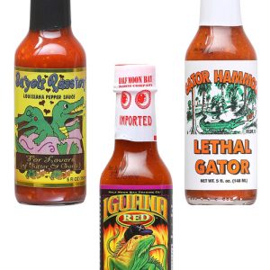 Best of Cayenne Pfeffer scharfe Saucen Geschenk-Set, 3/ . – 5oz