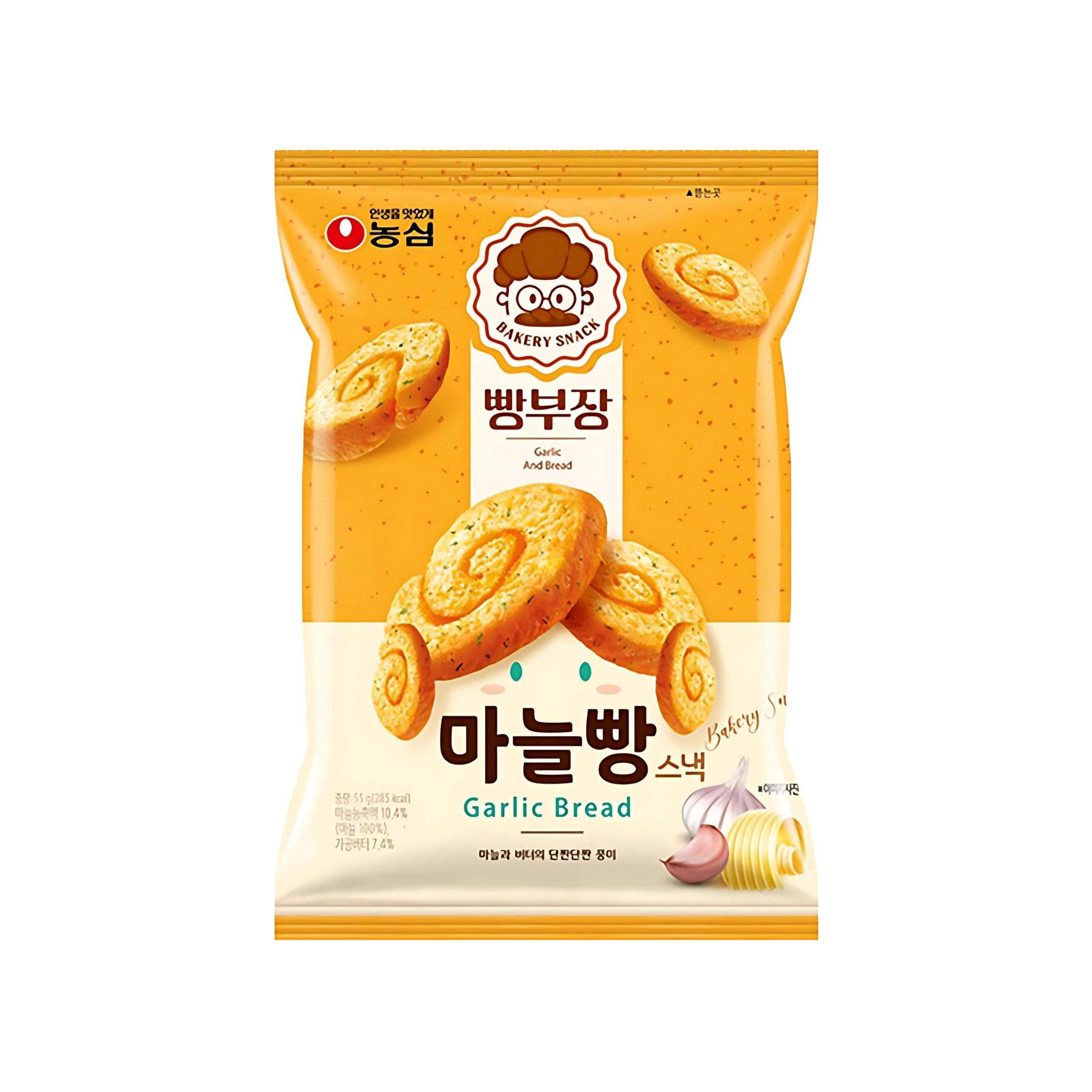 Nongshim Bäckerei Snack Salz Knoblauch Brot (Korea)