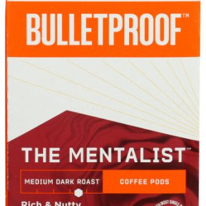 Bulletproof – The Mentalist Kaffeepads, Mittlerer dunkler Braten, 3,9 oz – P