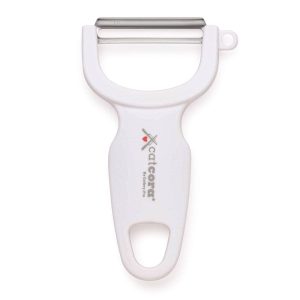 HIC – Harold Import Co. – Cat Cora Swiss-Style Peeler, weiß