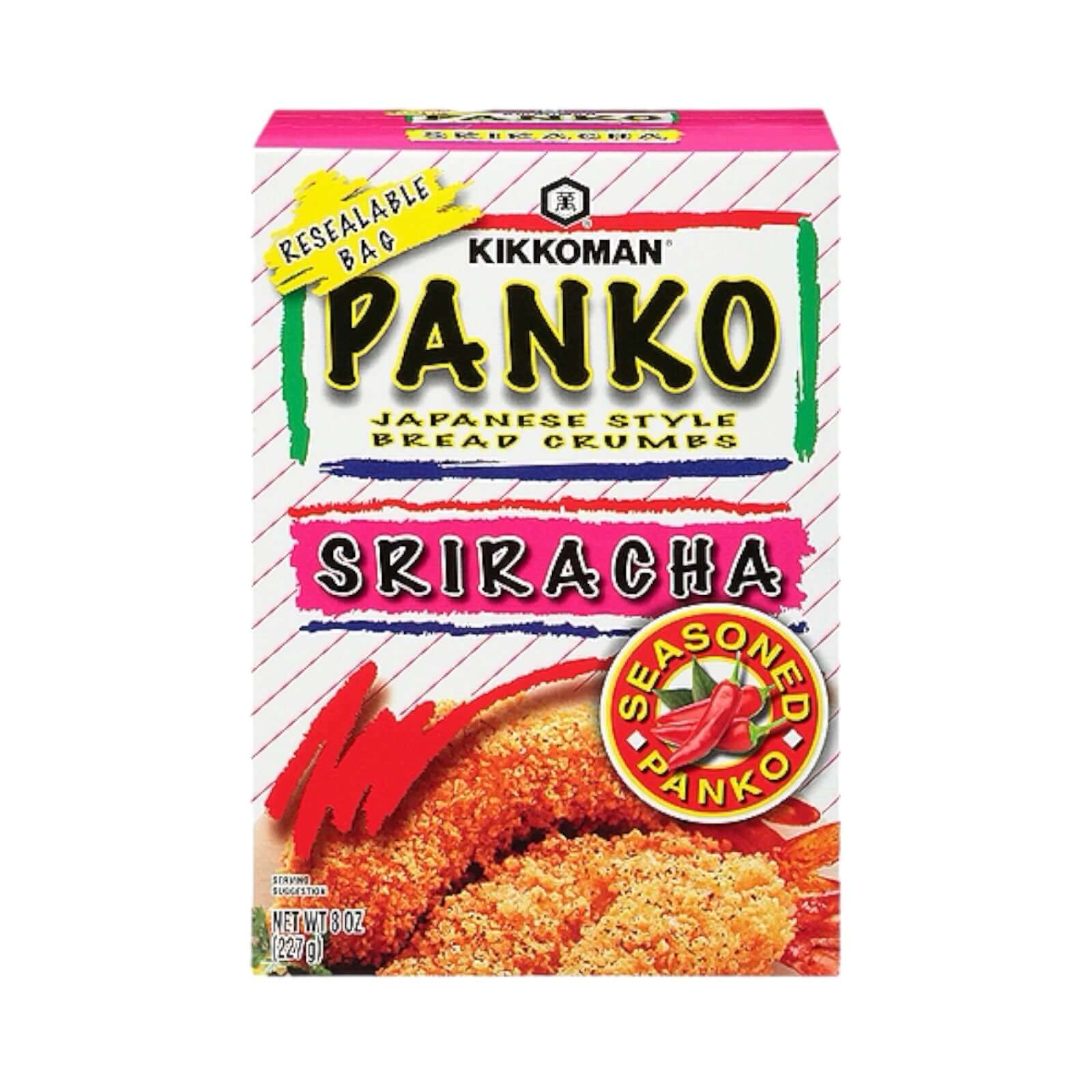 Kikkoman Panko Brotkrümel Sriracha