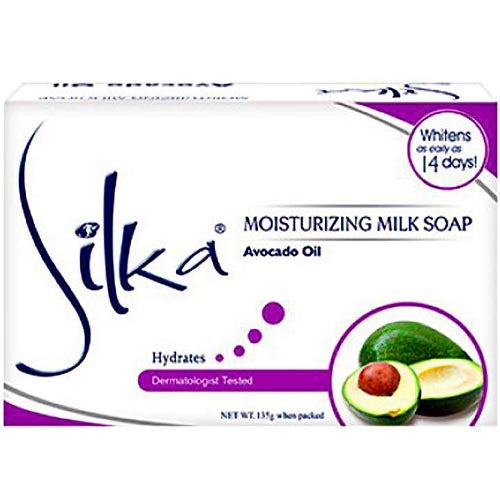 Silka – Feuchtigkeitsspendende Milchseife – Avocadoöl – 135 G