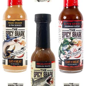 würziger Hai heiße Saucen 3 Packung, 3/ . – 5oz