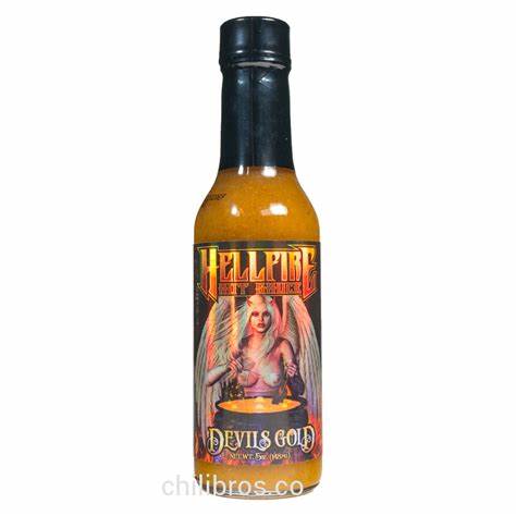 Hellfire Devil's Gold Chilisauce