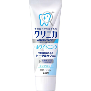 LION Clinica Advantage Whitening Zahnpasta Klar Minze 130g – Hergestellt in JAPAN – Tokyo Sakura Mall