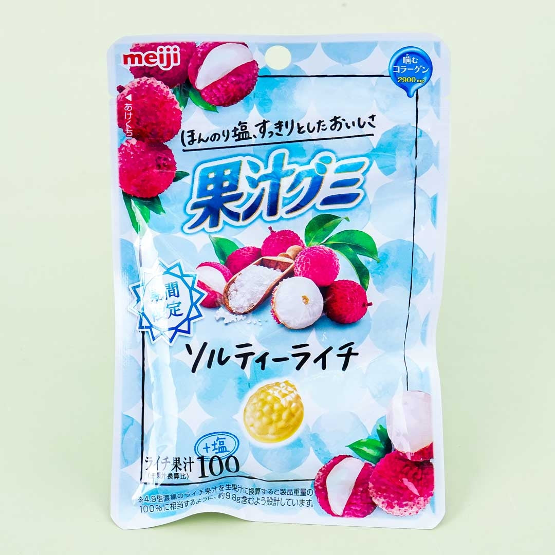 Meiji Sommer Salty Lychee Gummies