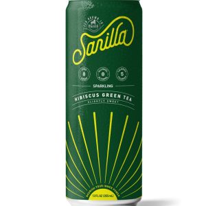 Sarilla Bio-Antioxidans Grüner Tee Spritzer – 12 Dosen