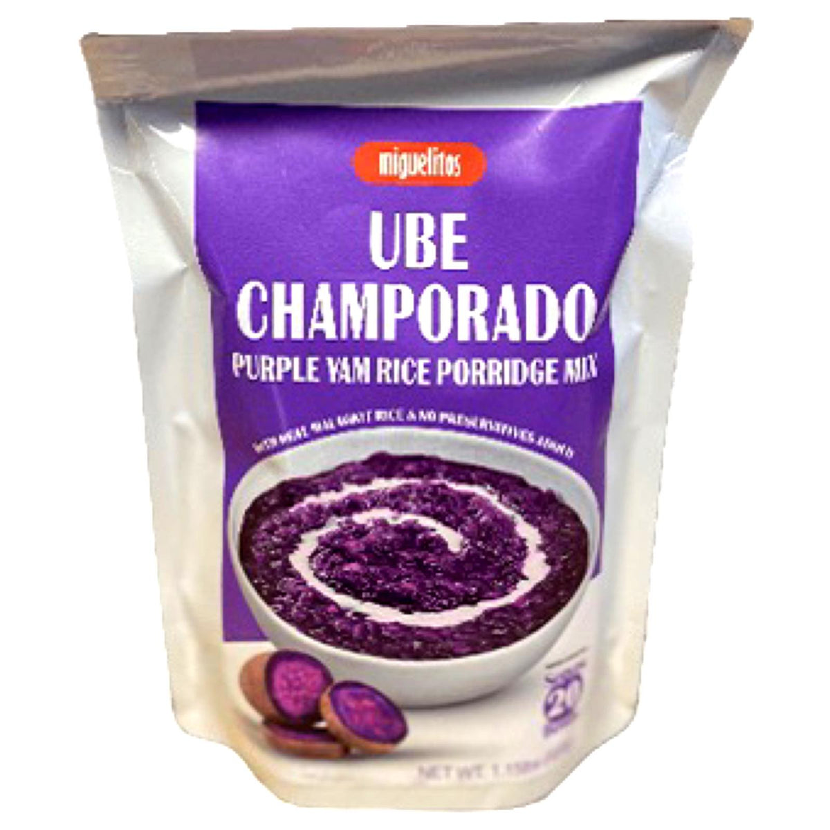 Miguelitos – UBE Champorado – Violett Yam Reis Porridge Mischung – 500 G