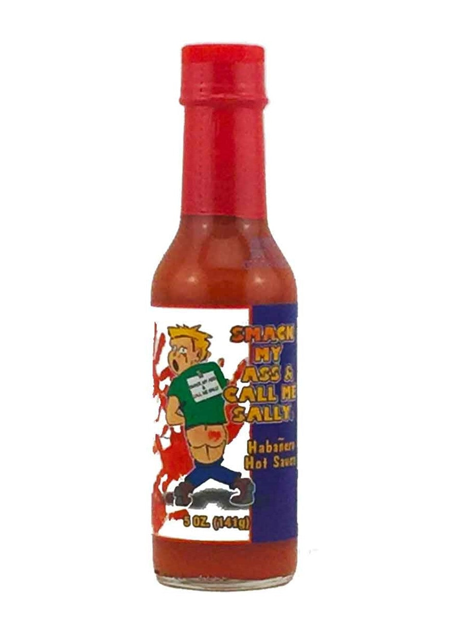 Chilisauce Smack Mein Arsch & rufen Sie mich an Sally Habanero 5 oz Hitze 6