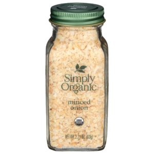 Simply Organic – gehackte Zwiebel, 2,21 oz – Packung mit 1 Stück