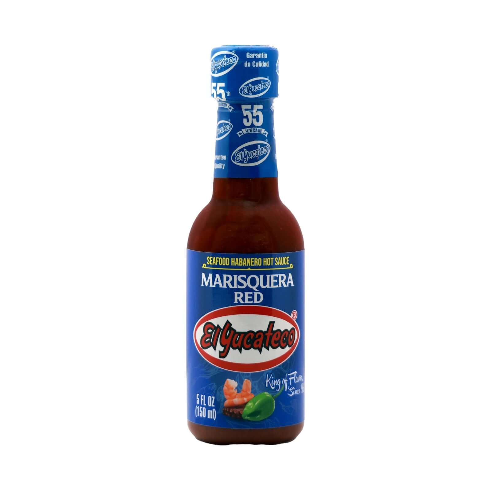 El Yucateco Marisquera Rote Meeresfrüchte Habanero Chilisauce