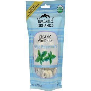 YumEarth – Bio Wildpfefferminze Hartbonbons, 3,3 Unzen