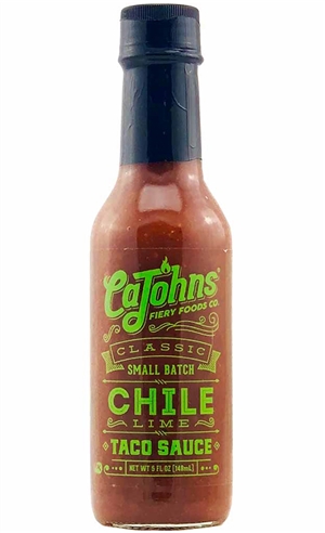 CaJohn's klassisch kleine Charge Chile Limette Taco Sauce, 5oz