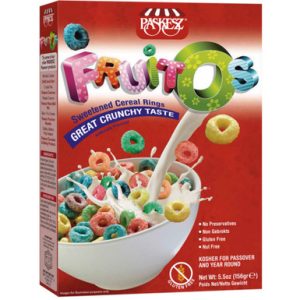 Paskesz Passah Fruitos gesüßte Getreideringe, glutenfrei, 5,5 oz