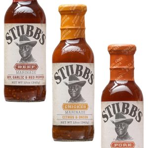 Stubbs original Marinade Saucen Geschenk-Set, 3 / . – 12oz