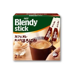 AGF Blendy Stick Cafe Au Lait Erwachsene Bittersweet (Sofortkaffee) 24 Stück