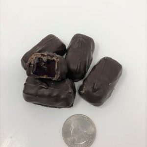 Zuckerfrei Asher's Zartbitterschokolade Orange Jellies