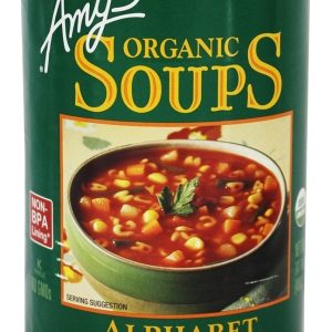 Amy's Soup Alphabet, 14.1 Oz – Packung mit 12 Stück