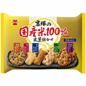 Iwatsuka, 5 kinds Mix Reisknacker, – 188g