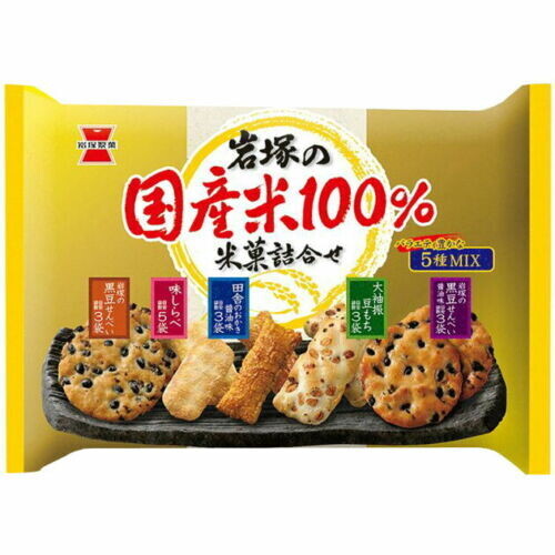 Iwatsuka, 5 Sorten Mischung Reis Cracker, 188g