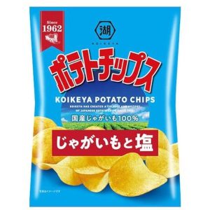 KOIKEYA Kartoffelchips unwiderstehlichen Kartoffel- und Salzgeschmack – Tokyo Snackland – 60g