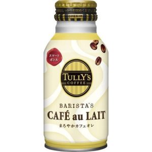 Tullys' Barista's Cafe au Lait, Dosenkaffee, 220ml in Aludose x 24 Dosen