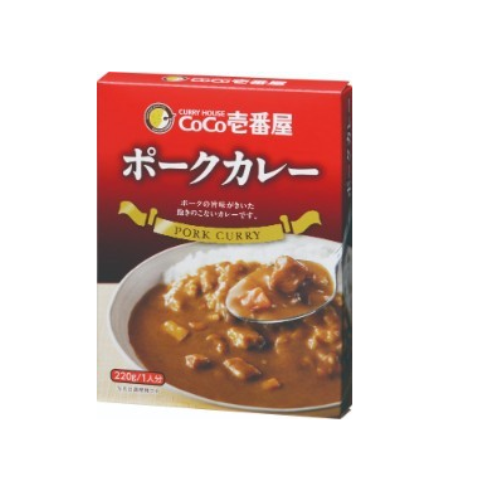 Coco Ichibanya, Retort verpackt Curry, Schweinefleisch, mittel Hot